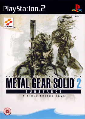 Metal Gear Solid 2 - Substance (Japan) box cover front